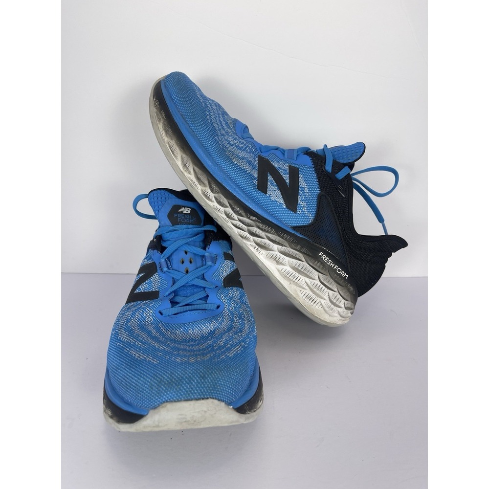 New Balance MMORBL2 Men's Fresh Foam More V2 Blue Reflective Running Shoes 11.5